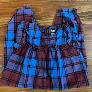 Short sleeved jumpsuit